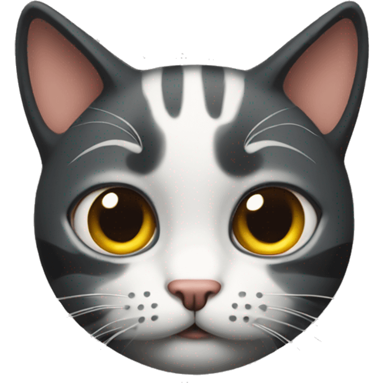 suspicious cat emoji