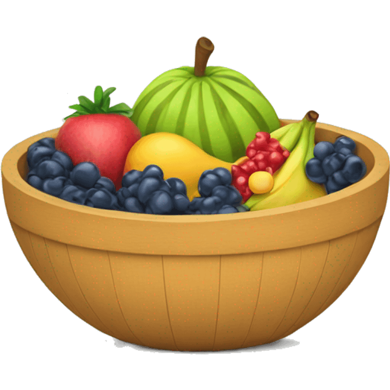 Fruit bowl  emoji