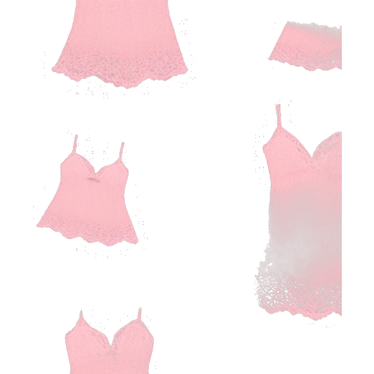 Pink lace nightie emoji