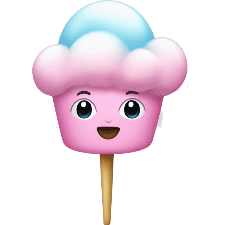 candy floss emoji