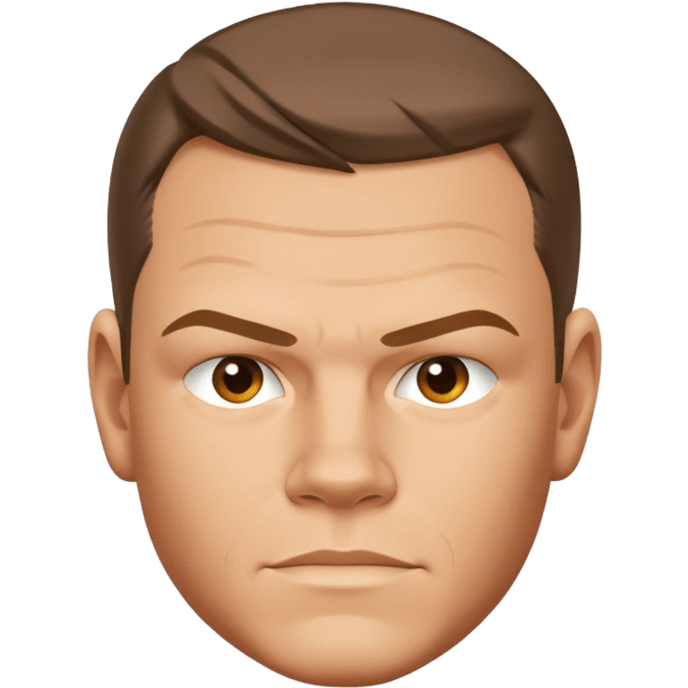 photorealistic Matt Damon character from Avatar movie emoji