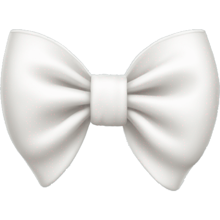 white bow emoji