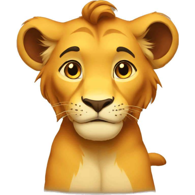 Simba emoji