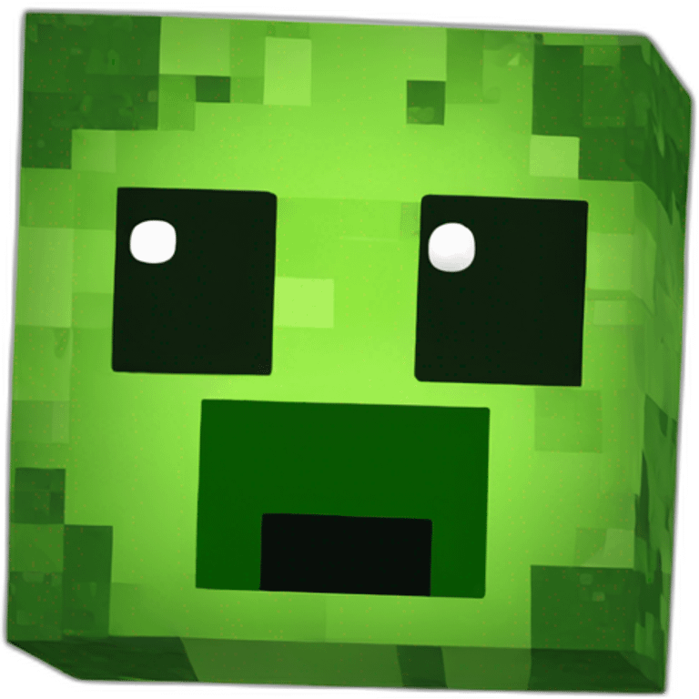 Creeper Minecraft emoji