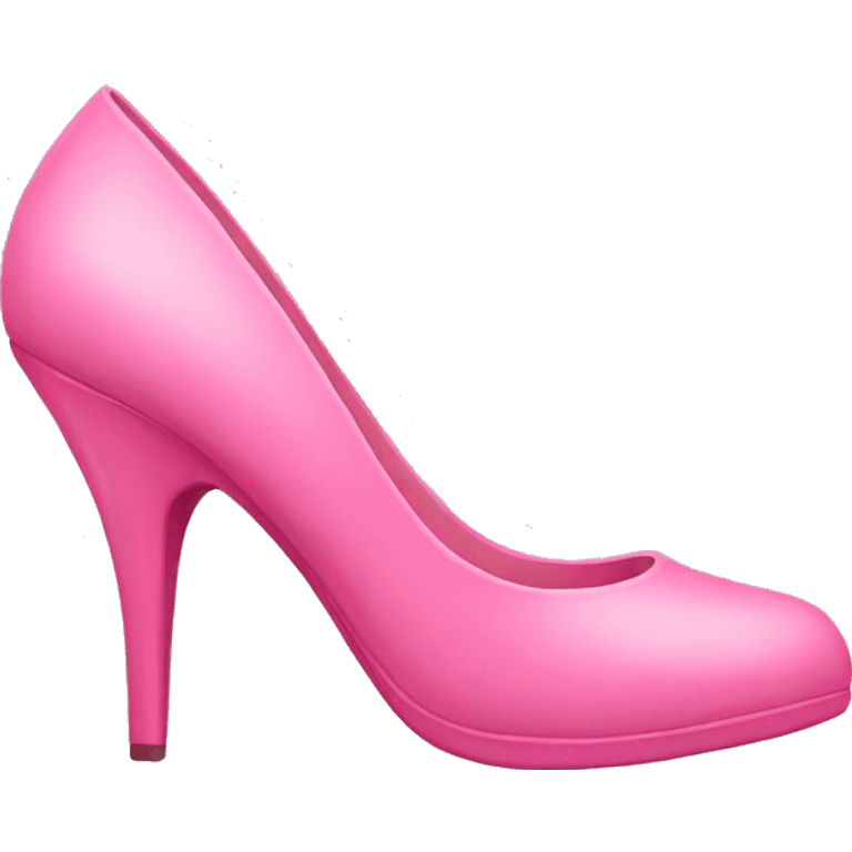 Pink heels emoji