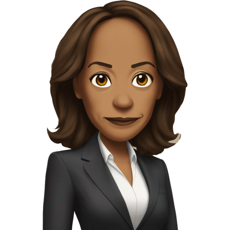 kamala harris superhero no mask emoji