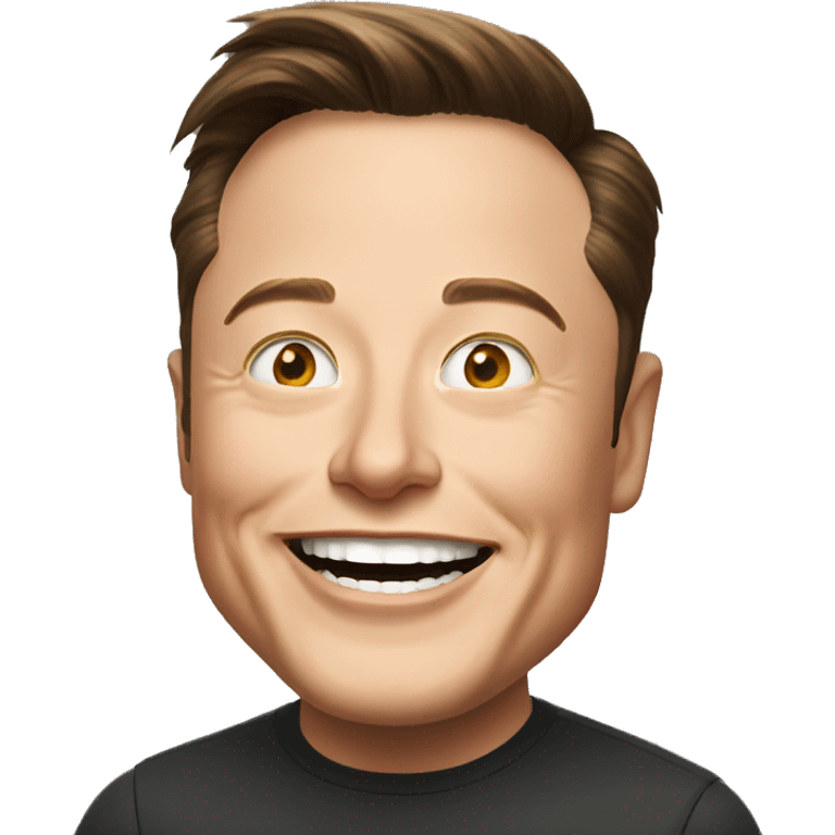 happy elon musk emoji