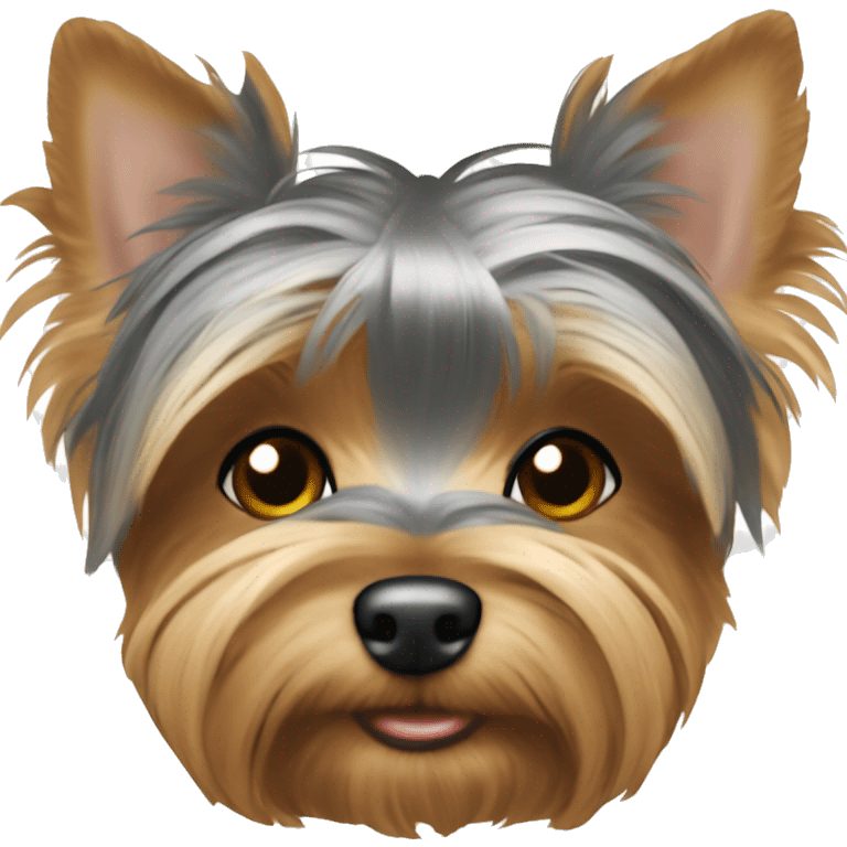 Male Yorkie ￼ emoji