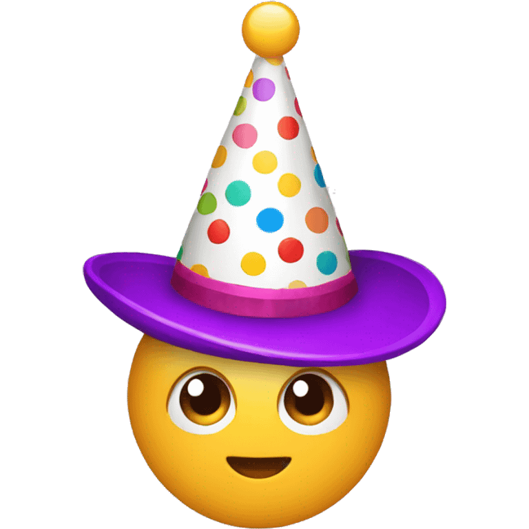 Birthday hat emoji