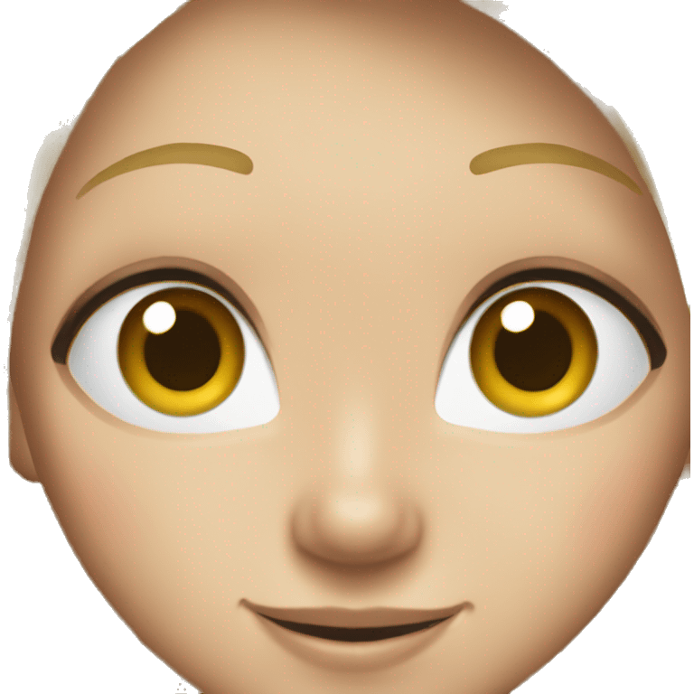 Blonde girl blue eyes soccer emoji