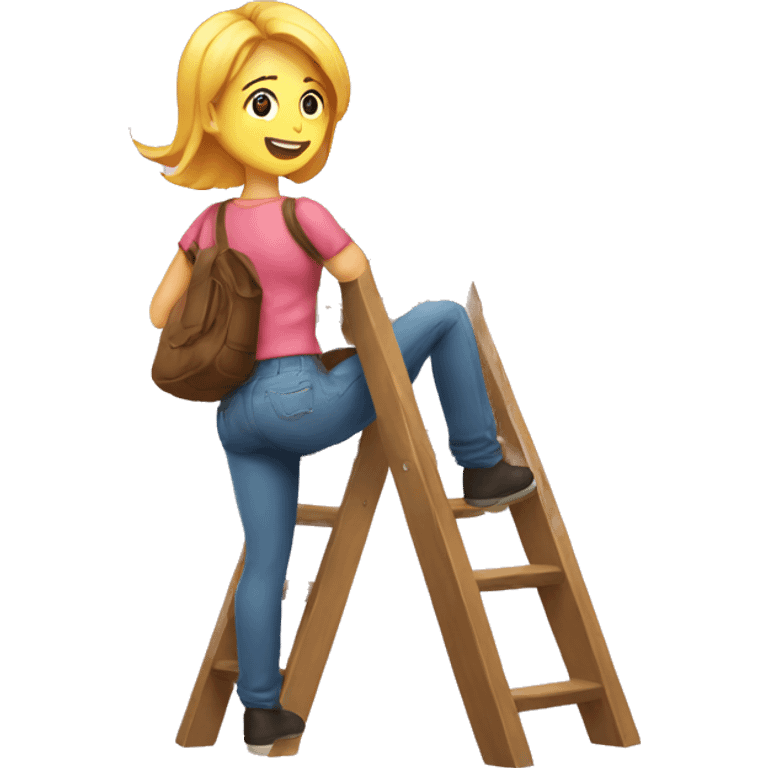 success ladder motivasyon emoji