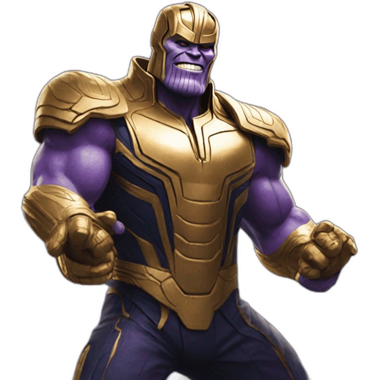 thanos dancing emoji