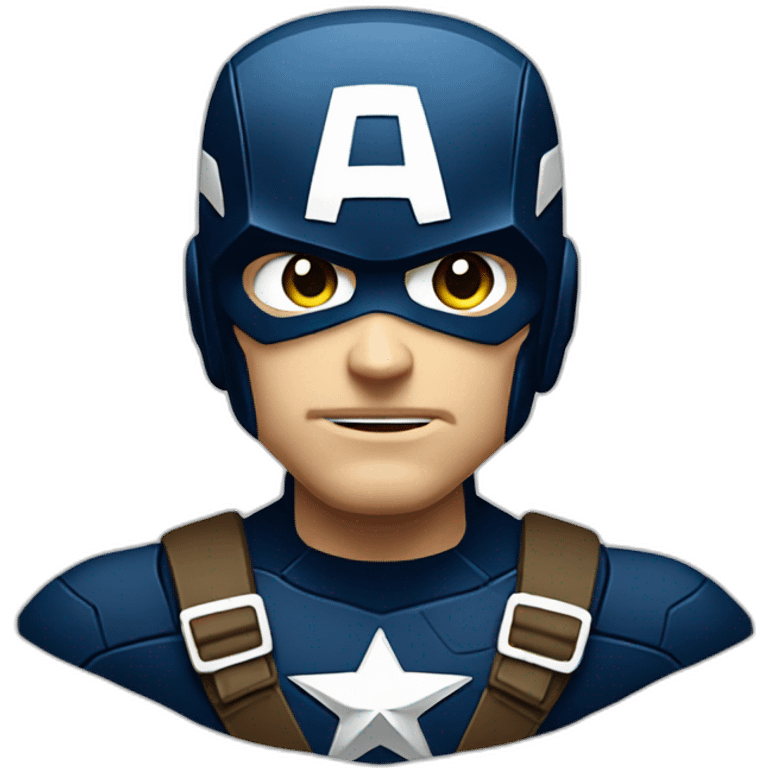 Rob Leifeld Captain America emoji