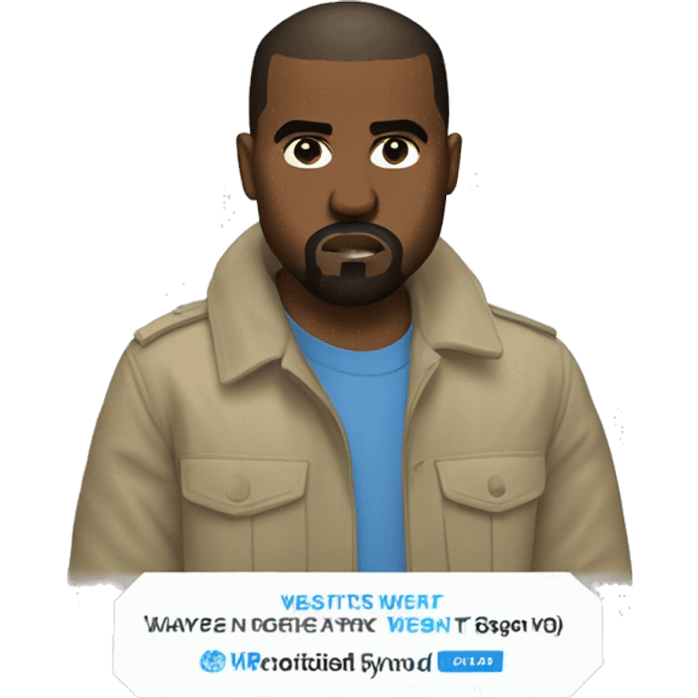 kanye west united nations  emoji