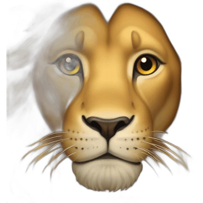 Lion bob emoji