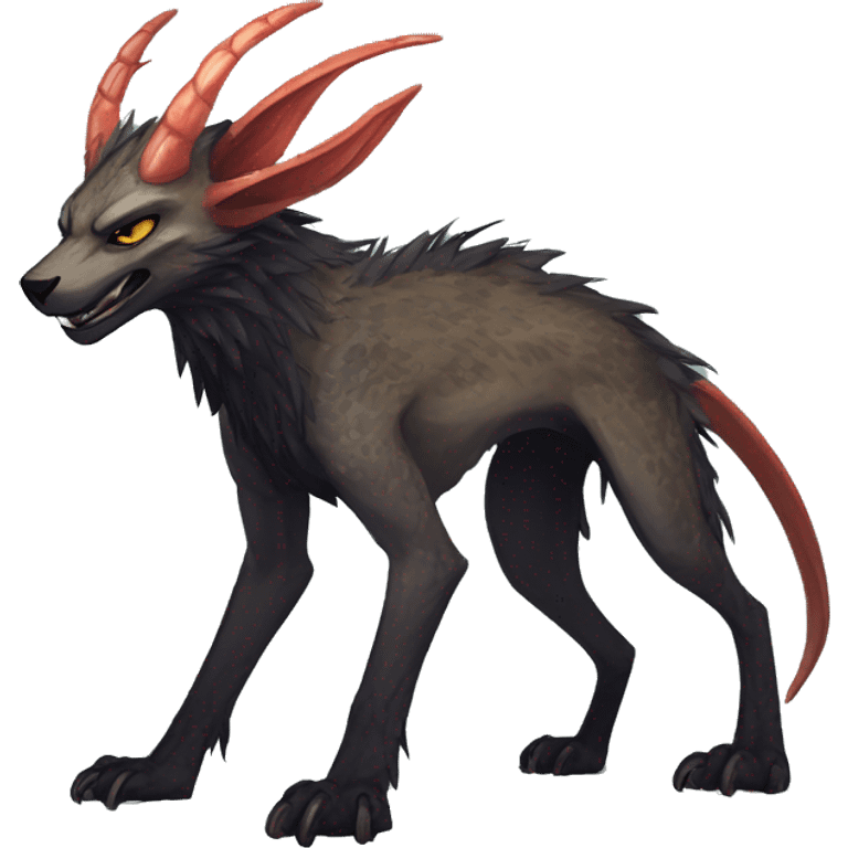 Cool Edgy Vernid species by LiLaiRa full body emoji