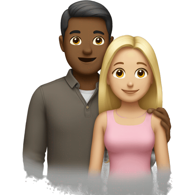 a couple with 1 kid emoji