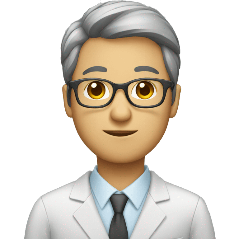 an office worker for glasses emoji