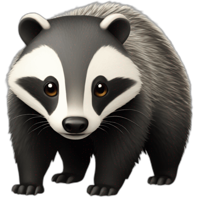 A badger emoji