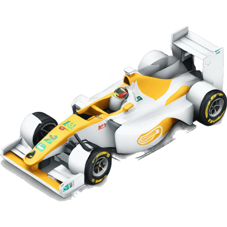 Carro de formula 1 emoji