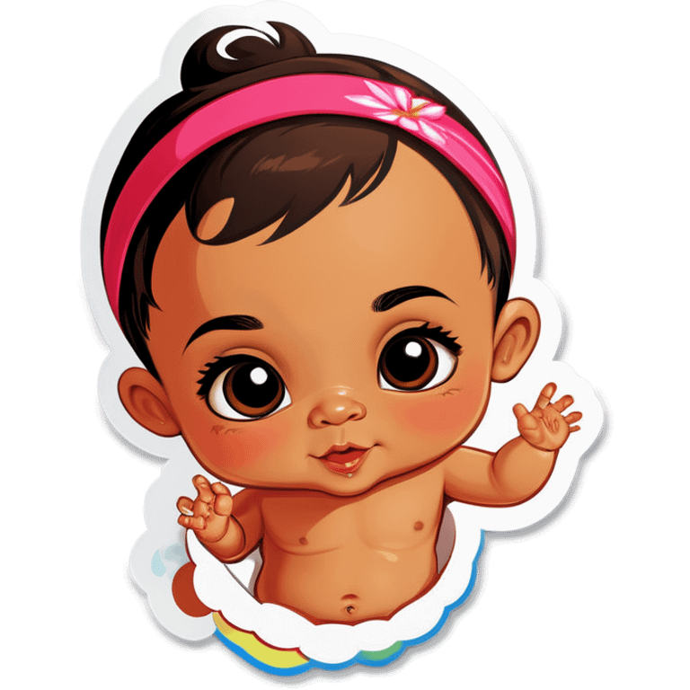 Hispanic baby emoji