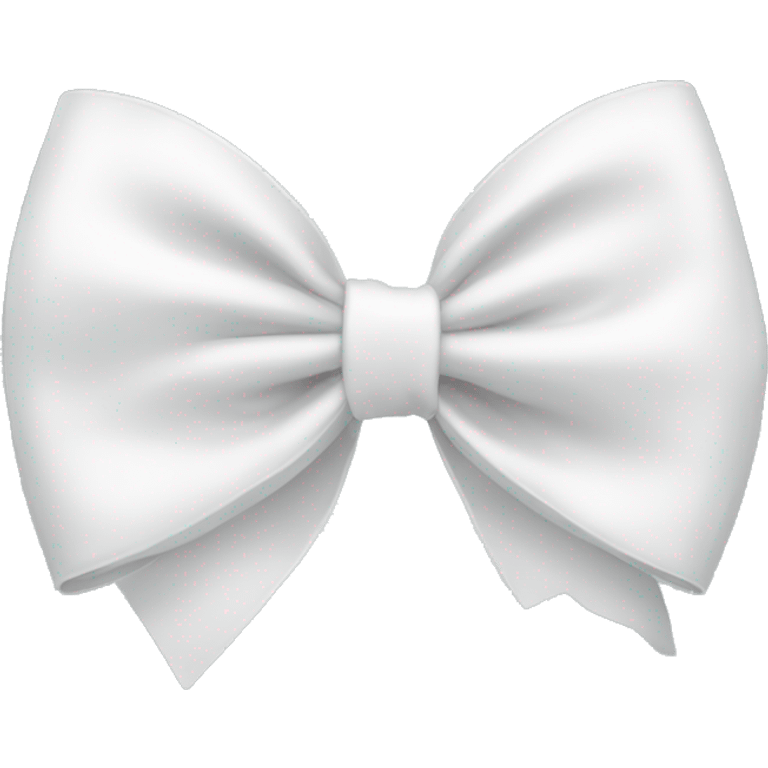 white bow emoji