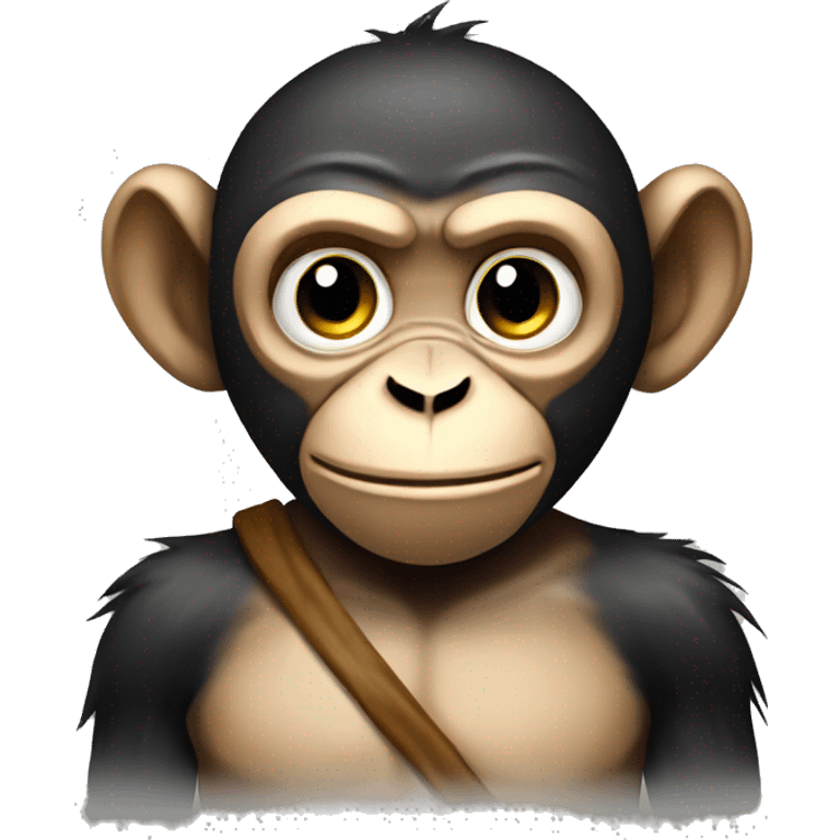 Crypto degen monkey emoji