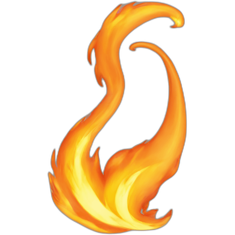 charmander tail flame emoji