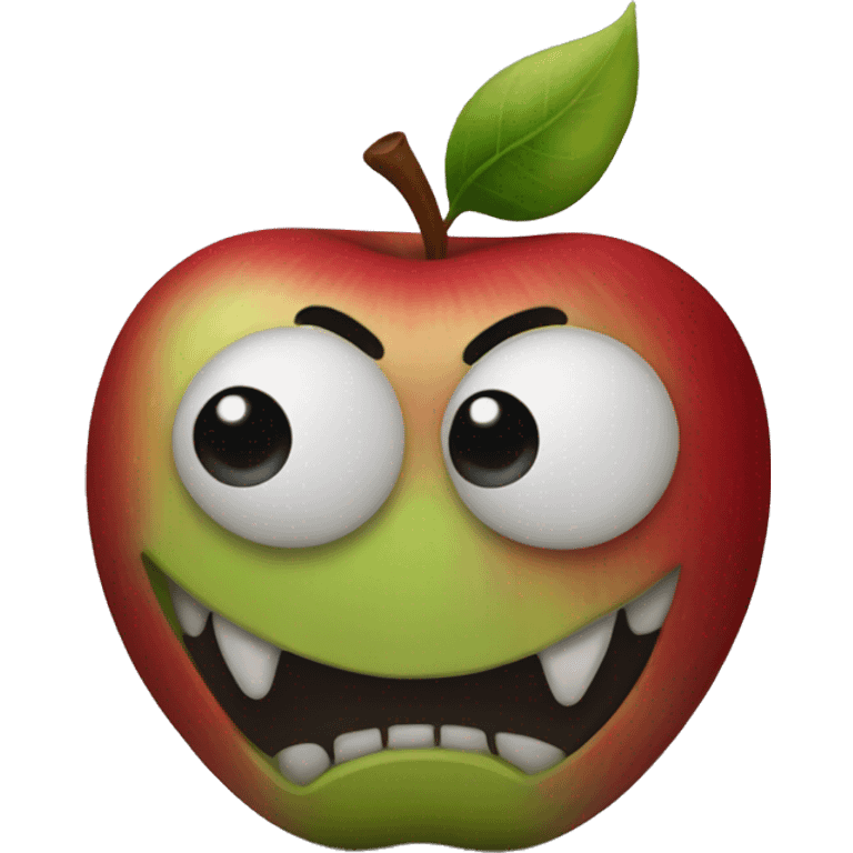 Insidious apple emoji