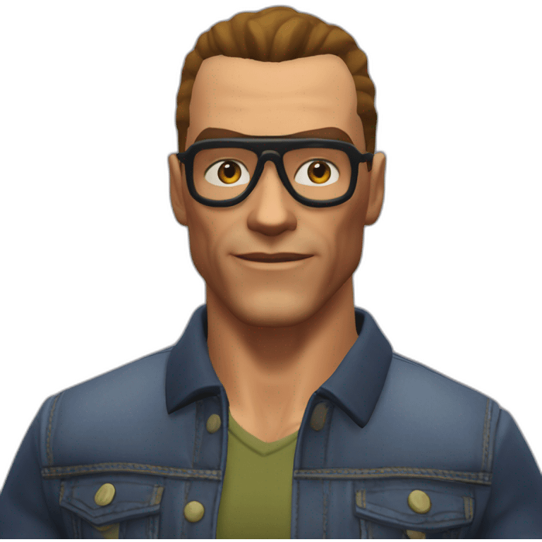 Sims4-jean-claude-vandamme emoji