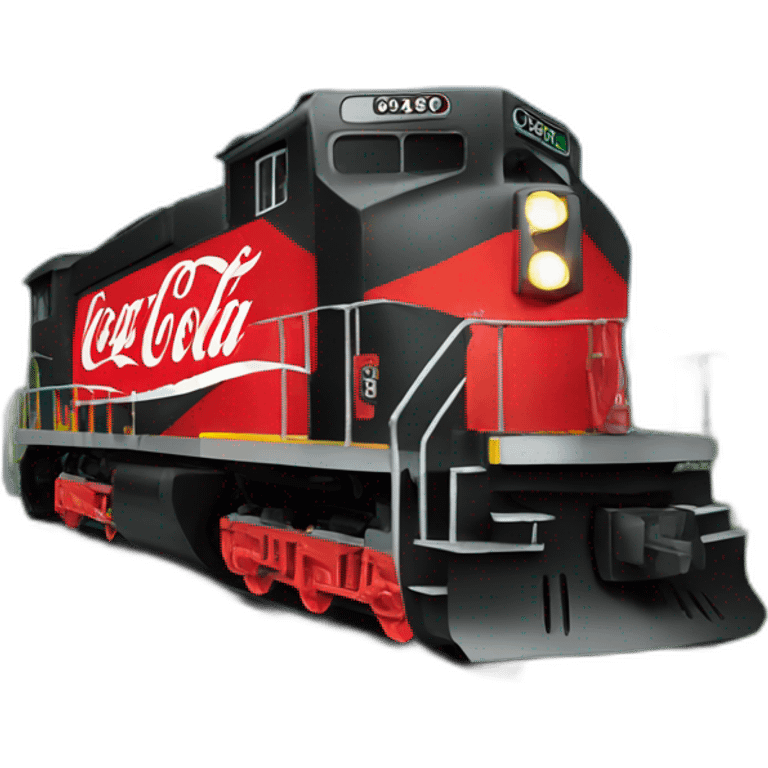 train with coca cola zero emoji