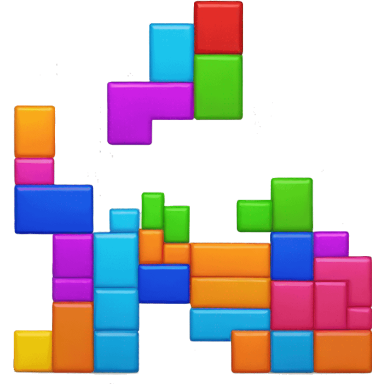 a Tetris block emoji