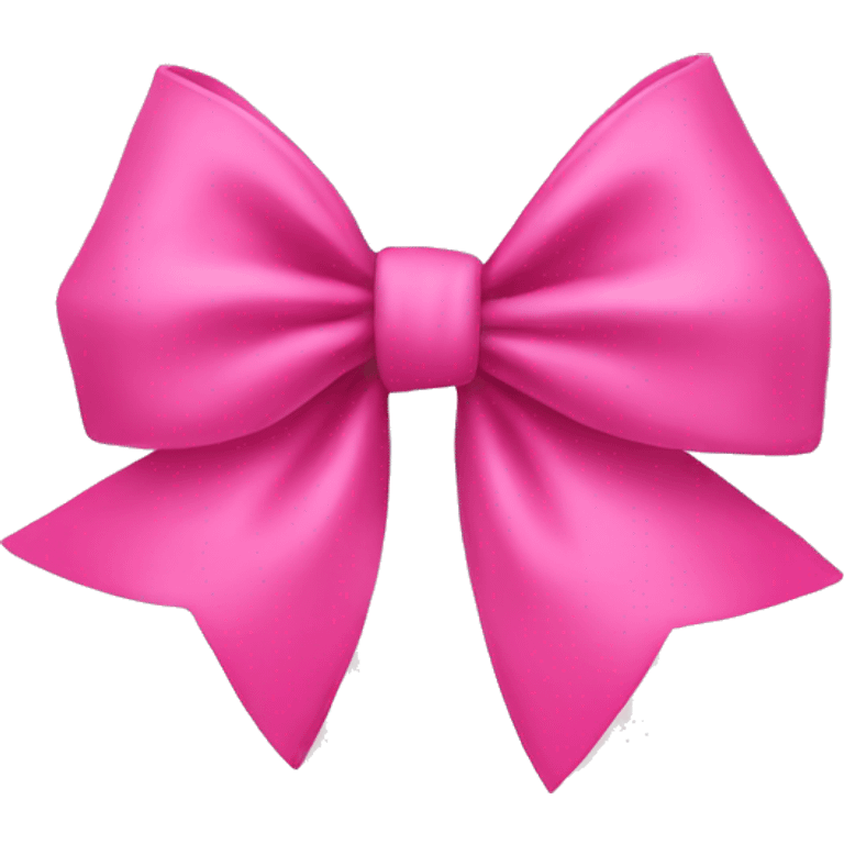 Pink bows emoji