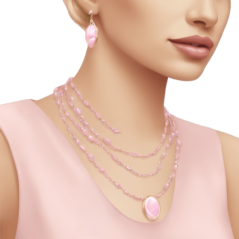 pale pink jewelry emoji