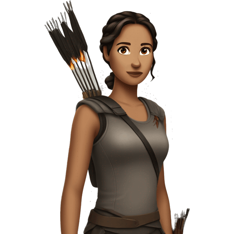 Katniss Everdeen emoji