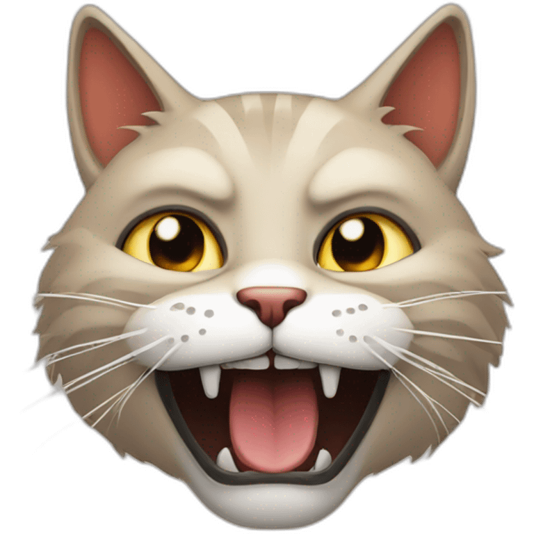 Evil cat emoji