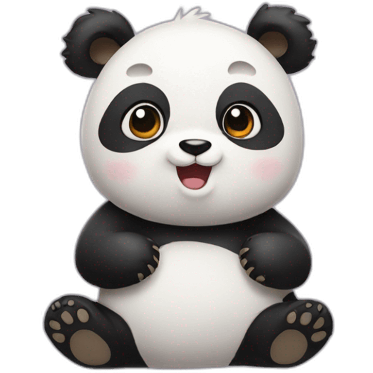 panda hehua emoji