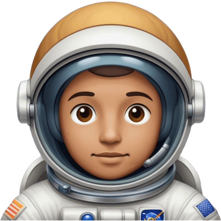 Astronaut at moon emoji