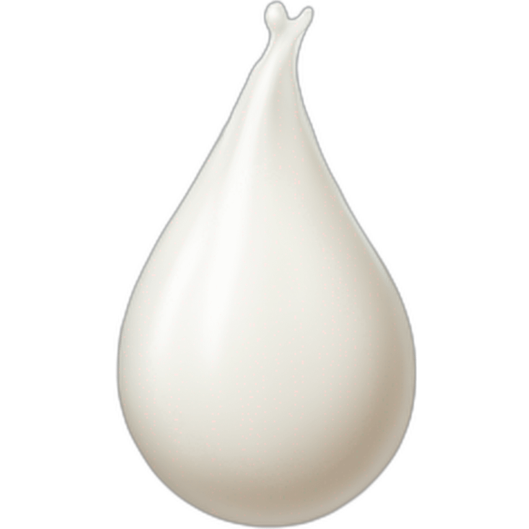 Milk drop emoji