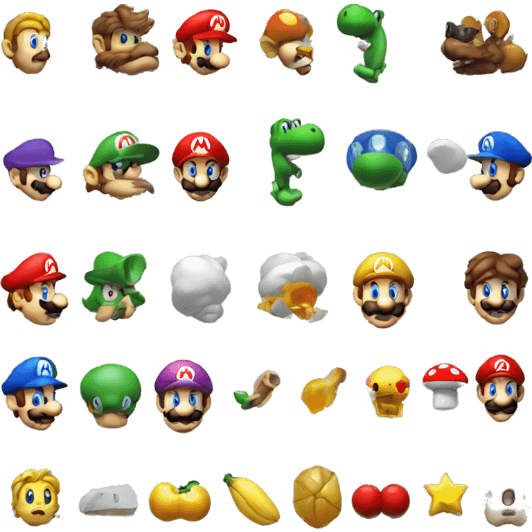 Mario pc port emoji