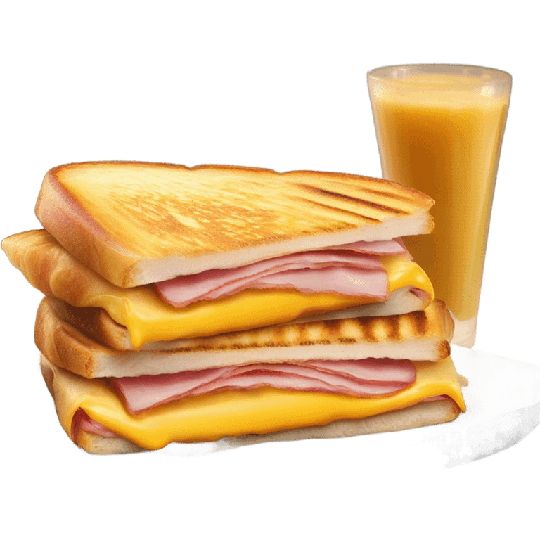 panini with ham and cheese emoji