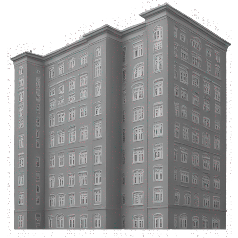 four-story buildings in the ussr gray color emoji