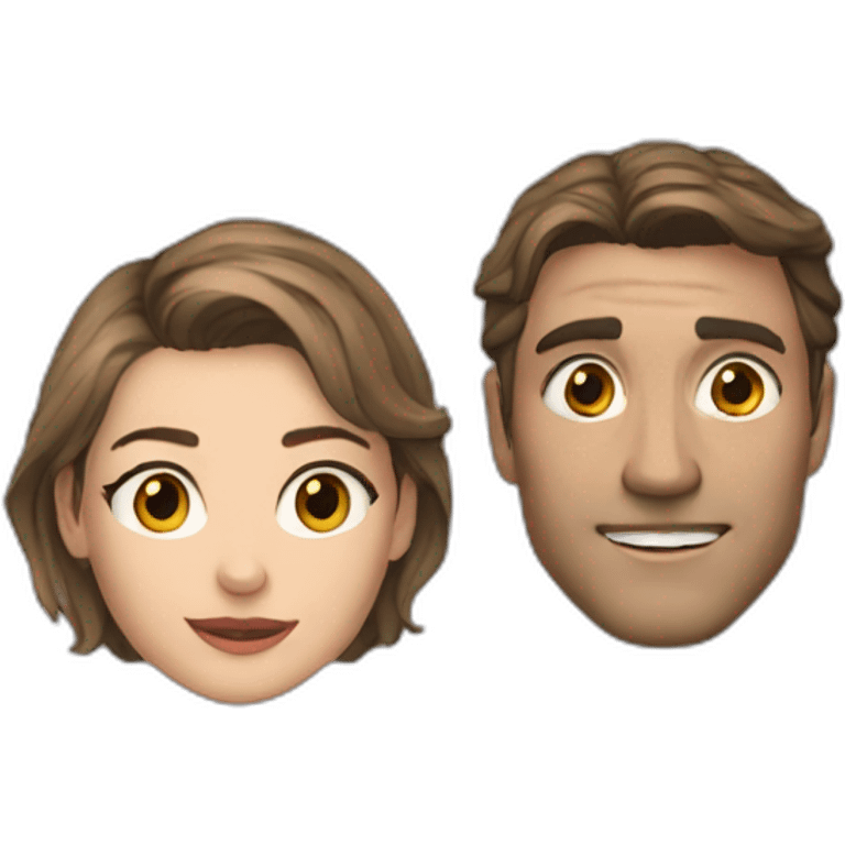 Roy Kent and Keeley Jones emoji