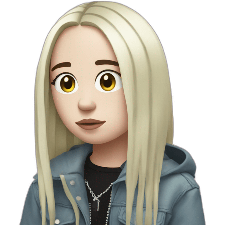 billie eilish like emoji