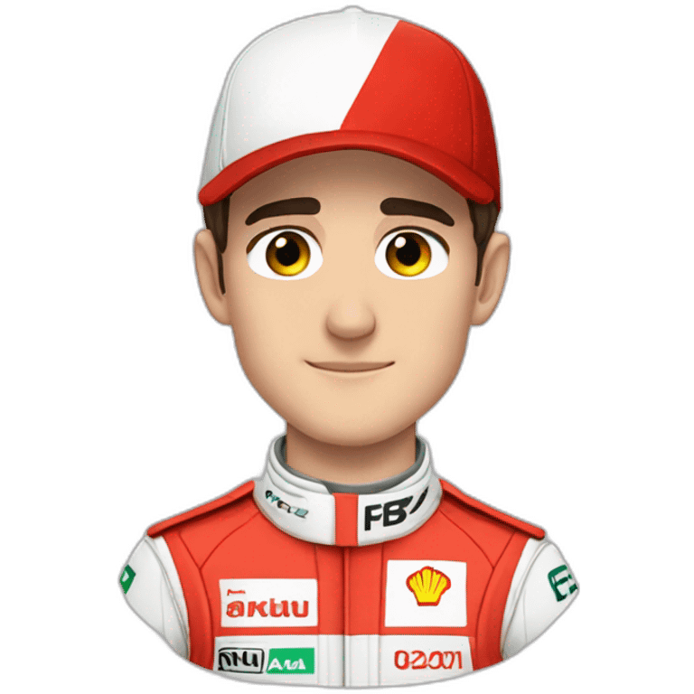 Charles Leclerc in F1 emoji