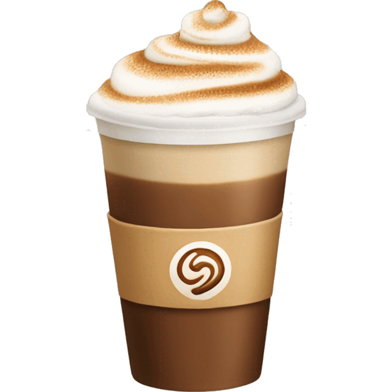 A cappuchino to go  emoji