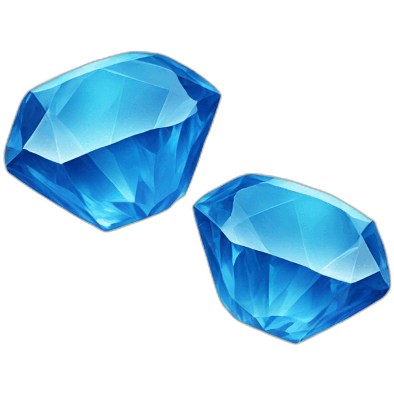 blue crystal emoji