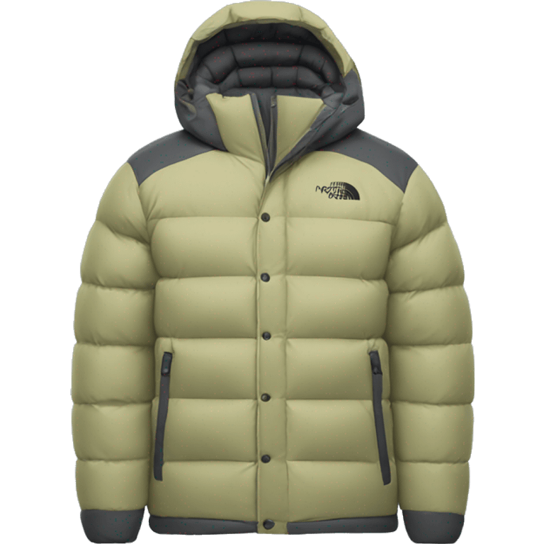 northface down jacket emoji