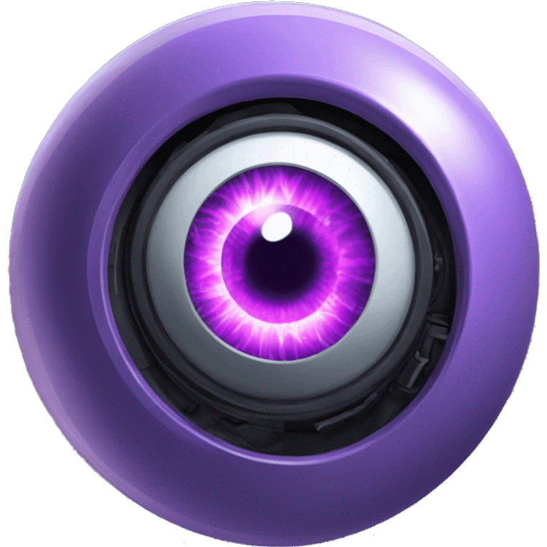 robot eye PURPLE TECH lens screen wheelchair flames pokemon emoji