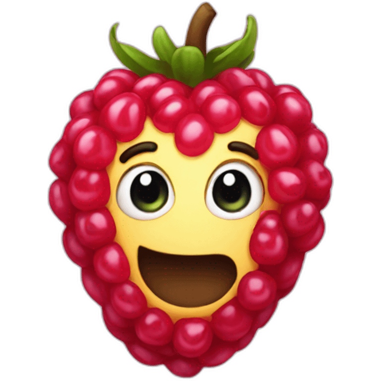 Rasberry emoji